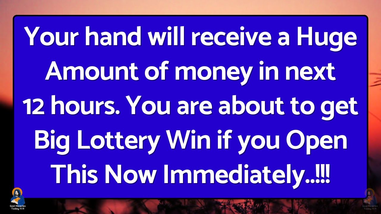 11:11⚠️Angels says, Your Hand Will Receive Huge Amount of Money🌈Jesus says✝️God Miracles Today 1111