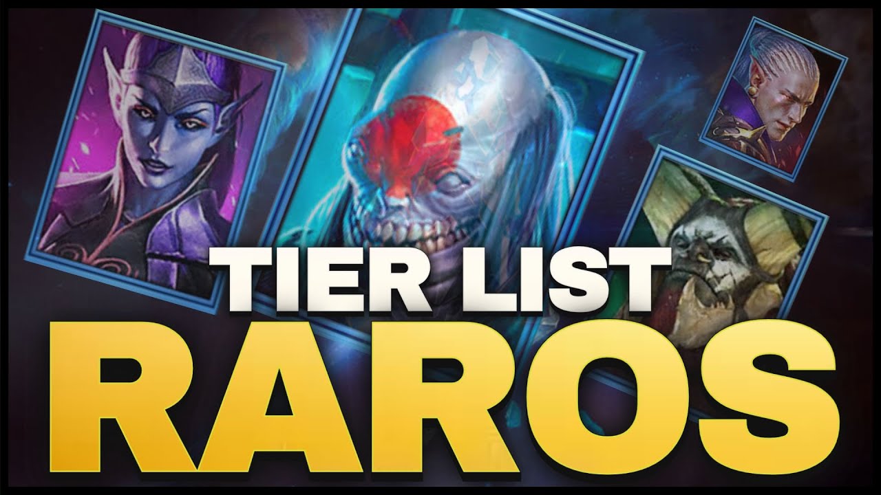 TIER LIST dos RAROS 2026 - Por área de utilização | Raid: Shadow Legends