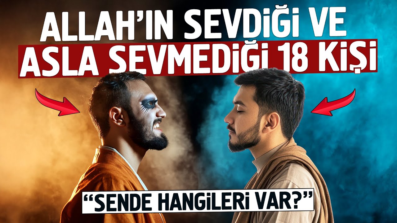 Allah'ın Sevdiği ve Asla Sevmediği 18 Kişi. Sende Hangileri Var?