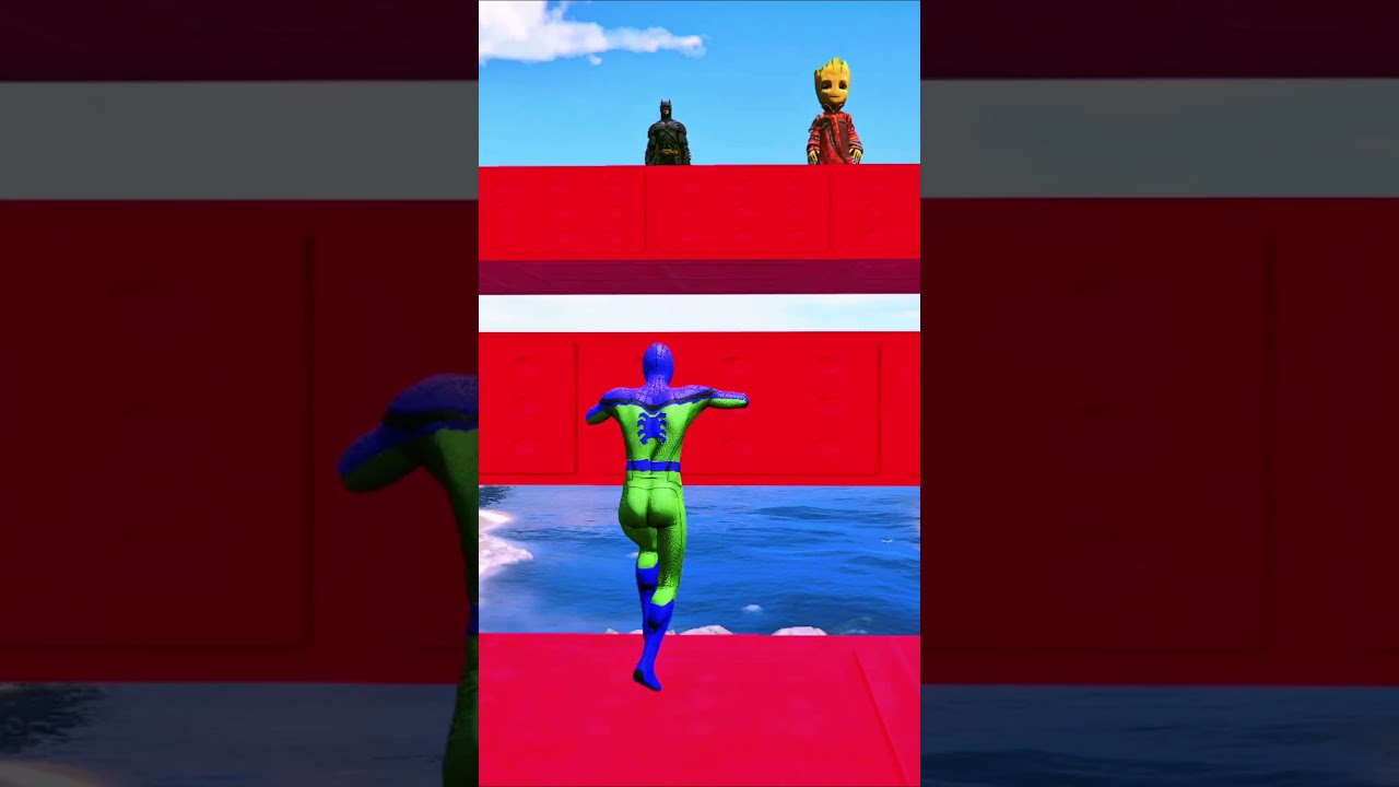 Jumps - Fails #GTA5GAMES #Epic #Ragdoll #TrendingGame #Spiderman #Game #New #Gameplay #Episode82