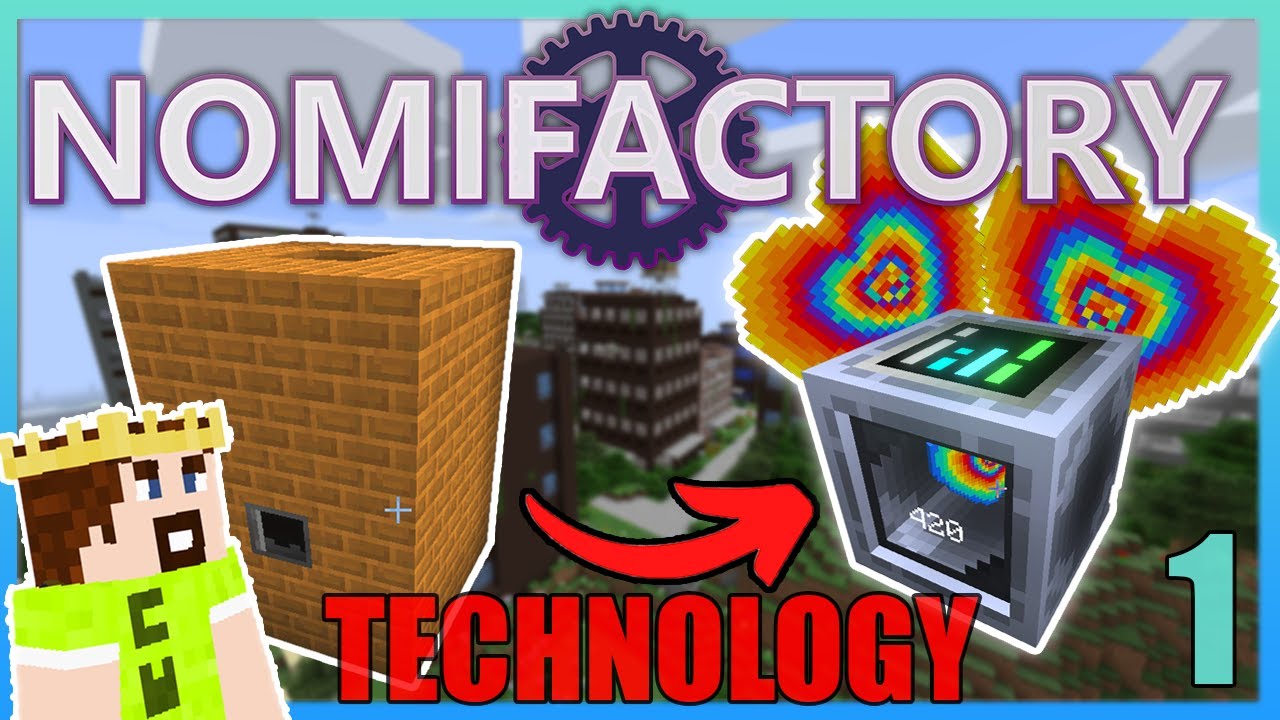 MOST ADDICTING MINECRAFT MODPACK!! - NOMIFACTORY (GTCEu) 1