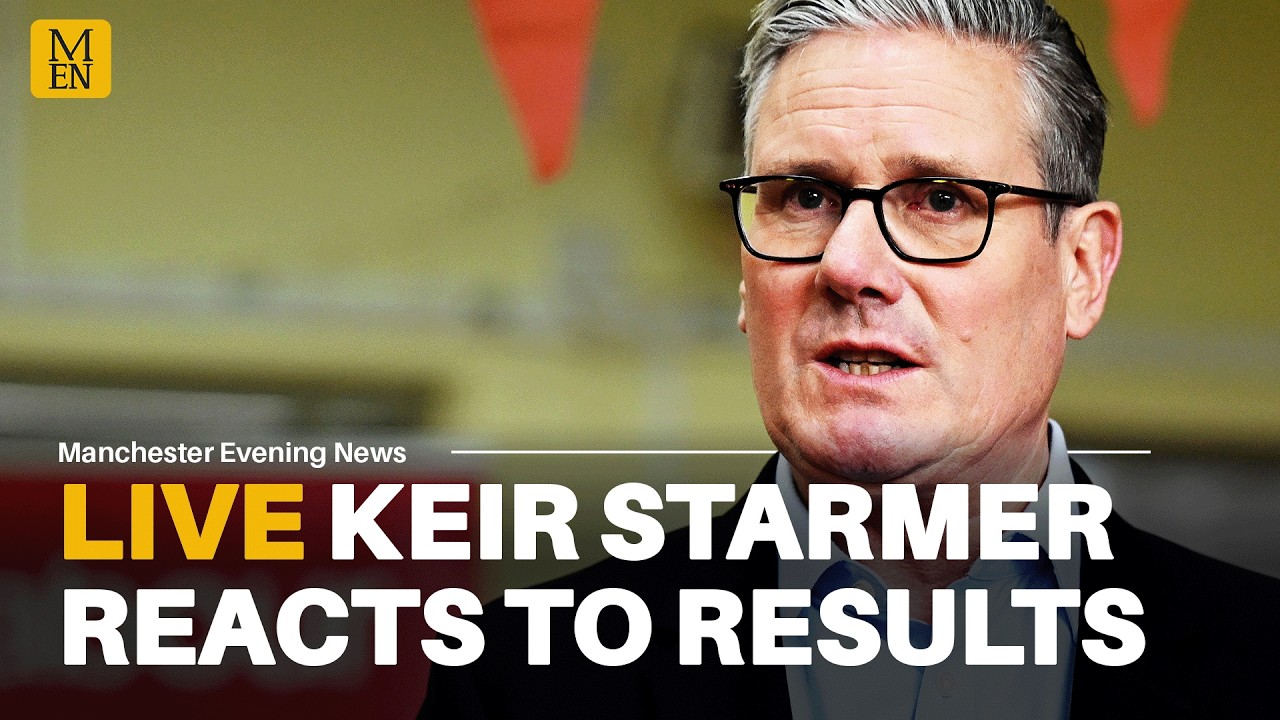 WATCH LIVE: Keir Starmer reacts to early results from the local elections