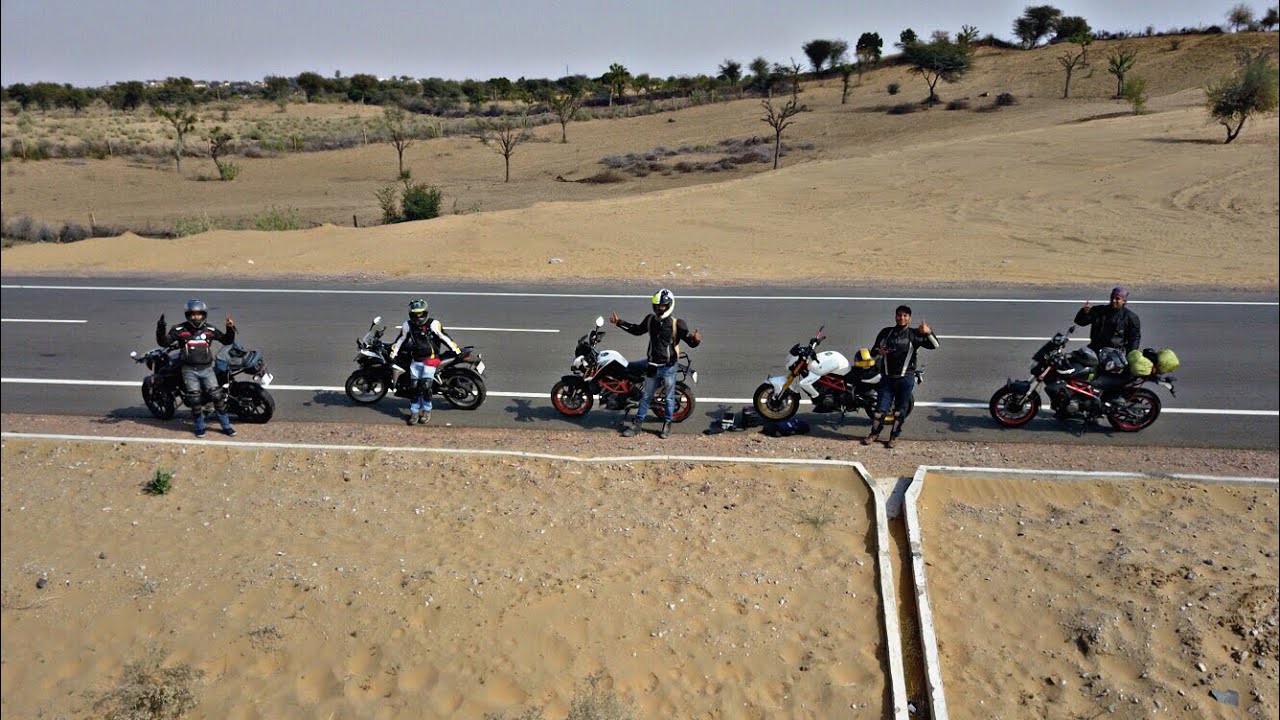 ULTIMATE RIDE | Delhi to Rajasthan CHURU | Drone Shots
