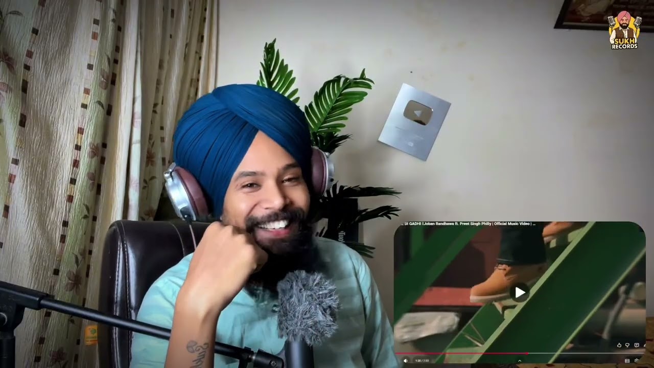 Reaction on🔥Majhe Di Gadhi🪑~ Joban Randhawa ft. Preet Singh Filly | New Punjabi Song 2025