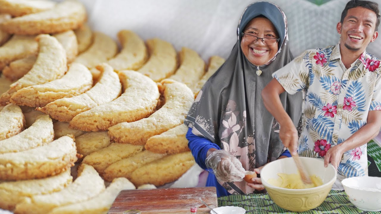 Biskut Kelapa - Kuih Zaman Tok Dulu-Dulu | Resepi Tok Melaka
