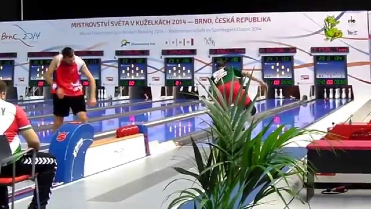 Tamas KISS (HUN) - Weltrekord 734 Kegel, WM in Brno 2014