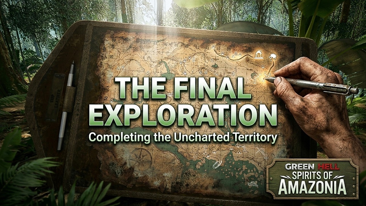 Finishing the First Map! (80% → 100%) | Hardcore Amazon Survival | Green Hell Spirits of Amazonia