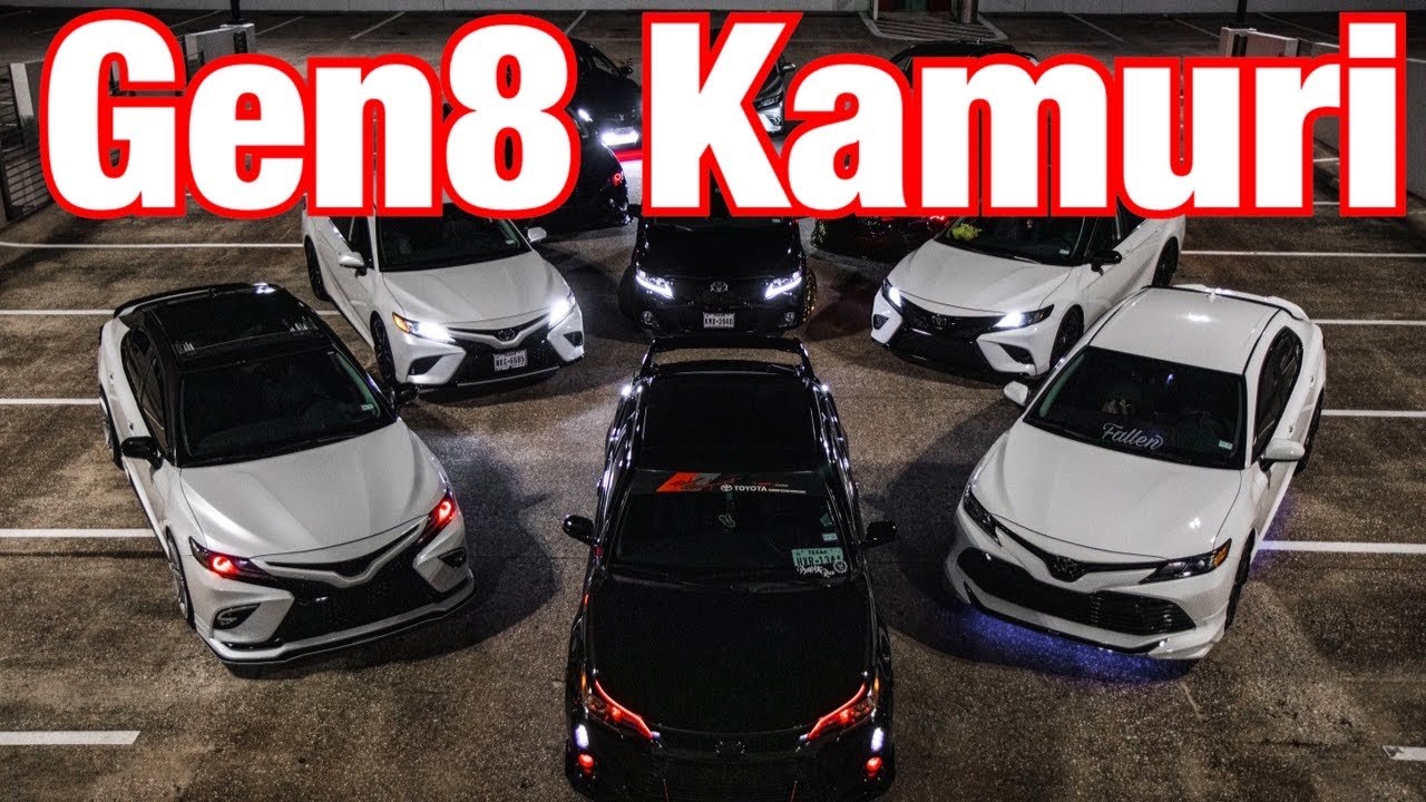 Gen8Kamuri HTX Meet| Camrys Cruising down the Highway