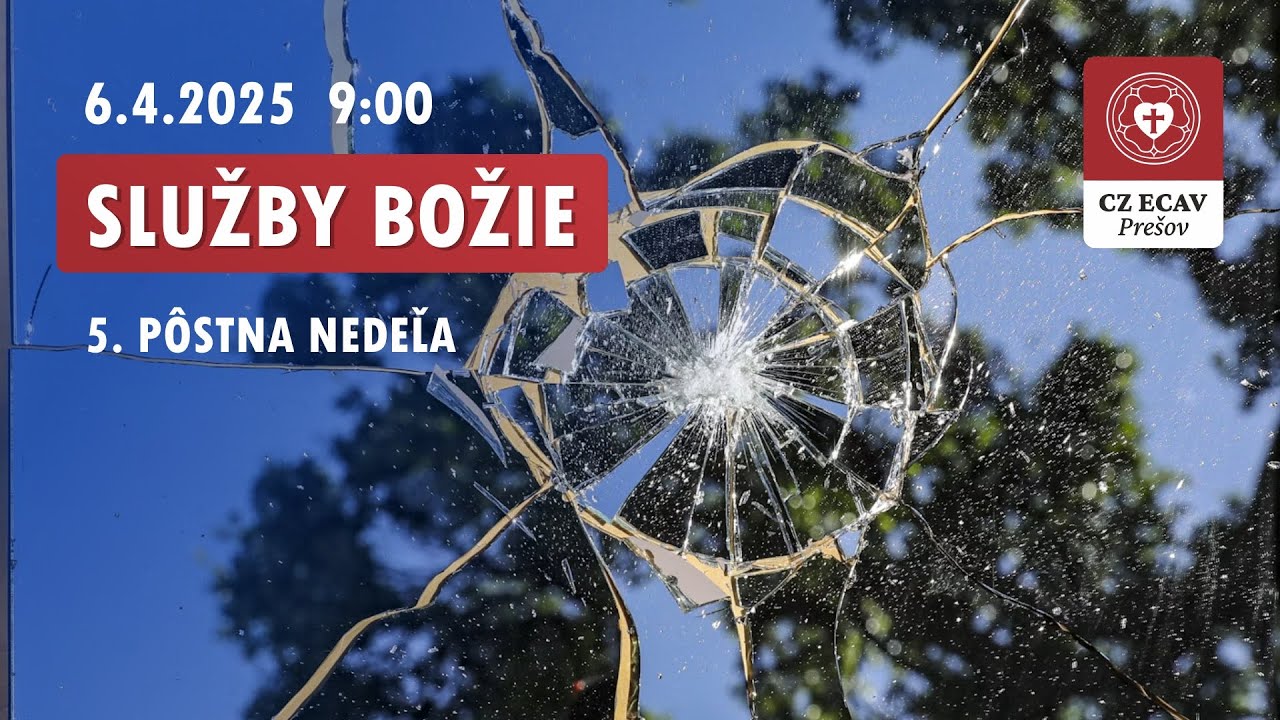 Služby Božie | 5. pôstna nedeľa | 6.4.2025 9:00