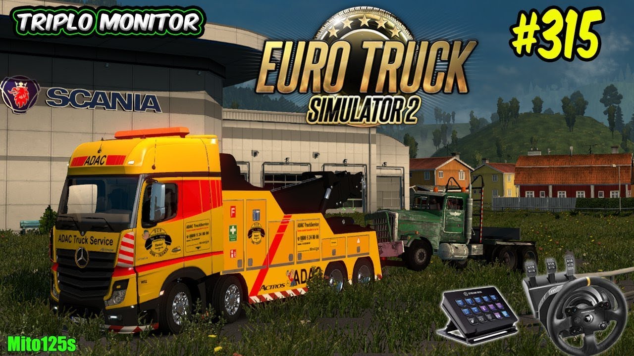 Soccorso Stradale - Euro Truck Simulator 2 #315 Triple Screen