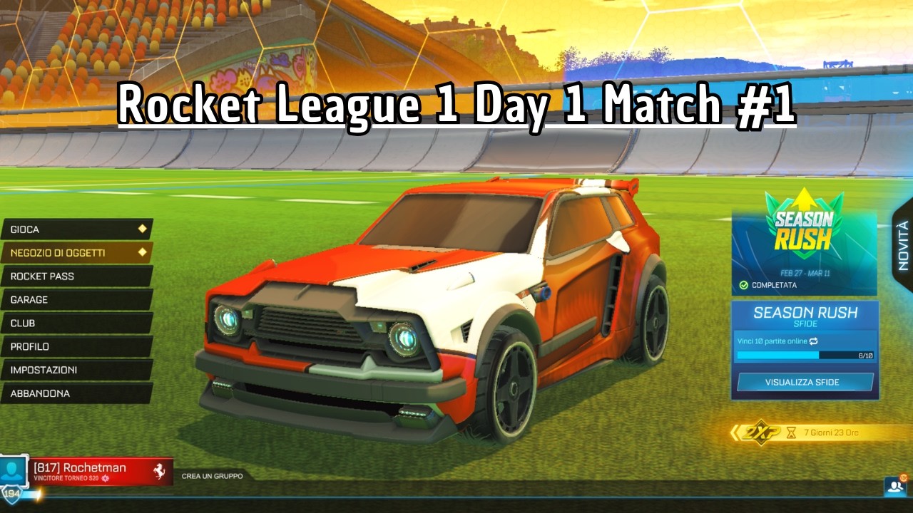 RL 1 Day 1 Match #1