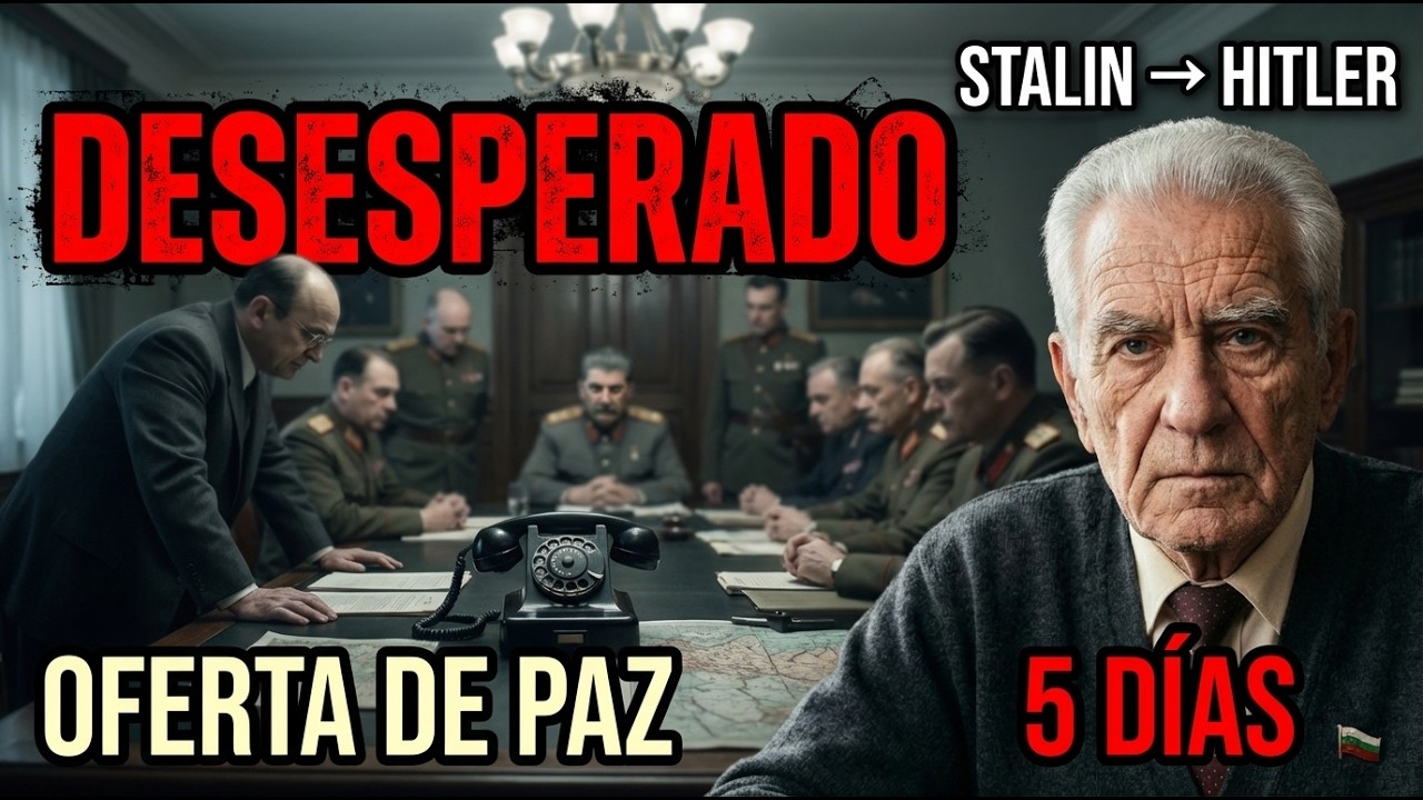 DESESPERADO... Stalin Ofreció Paz a Hitler Solo 5 Días Después de Barbarroja