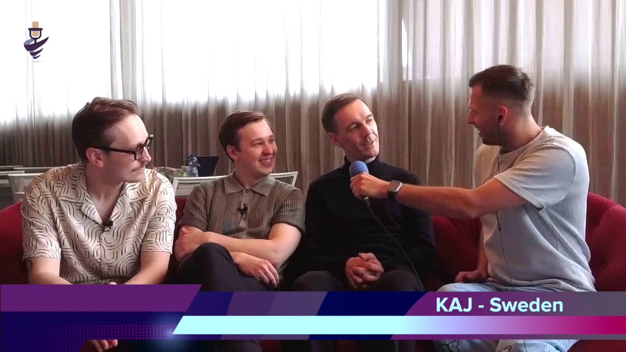 EUROVISION 2025 IN BASEL - Interview KAJ