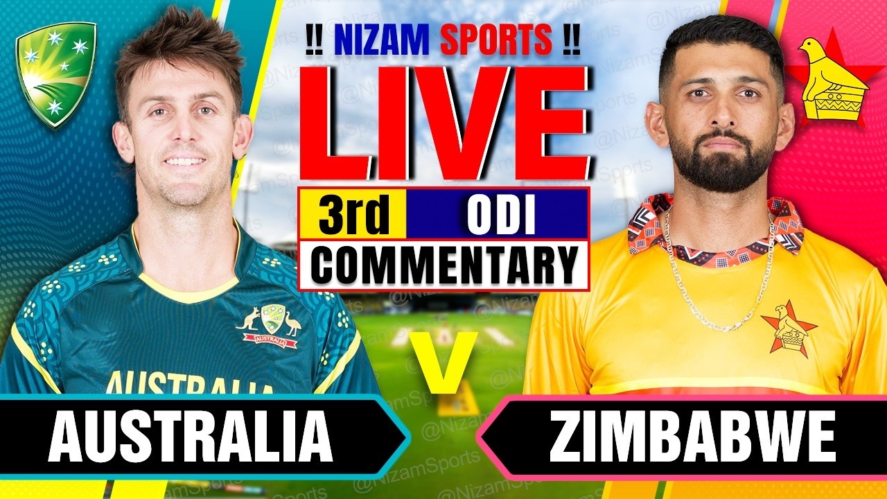🔴Live: Australia vs Zimbabwe | Final | Live Cricket Score & Commentary