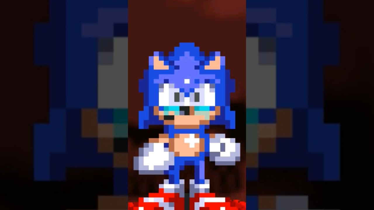 SAD BAD ENDING IN SONIC.EXE NIGHTMARE BEGINNING 