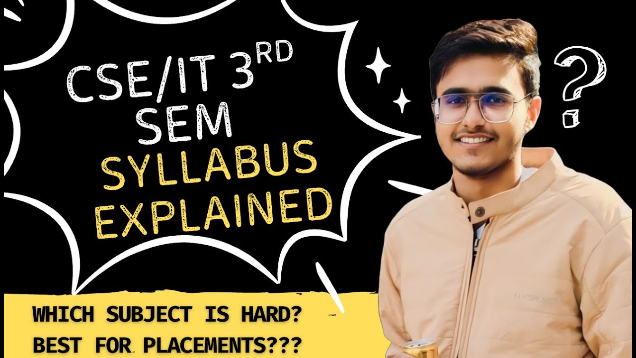 IPU B.Tech CSE 3rd Sem Syllabus Explained