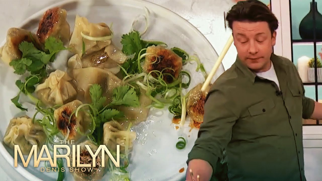 Jamie Oliver Fields Questions Whilst Making Delicious Dumplings | The Marilyn Denis Show