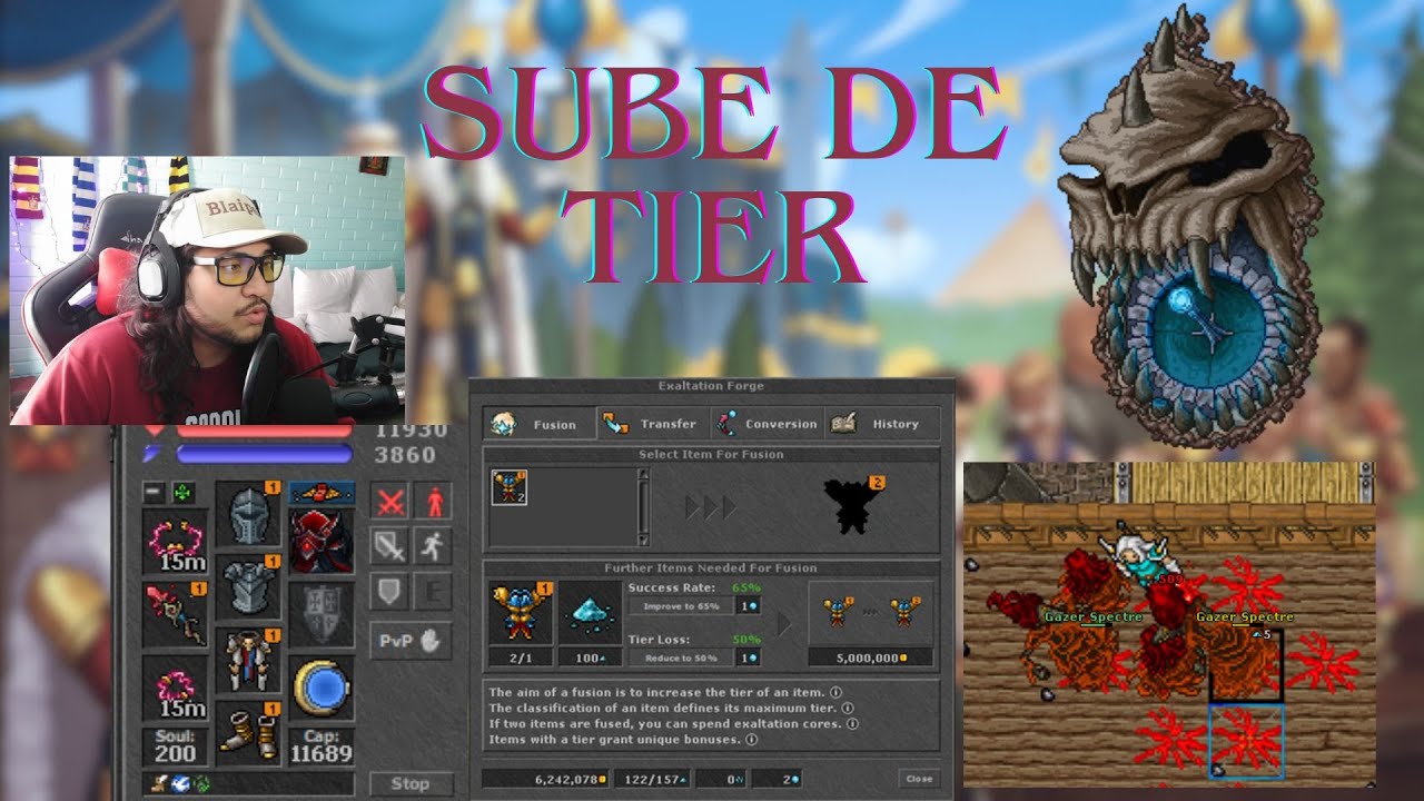 SUBE DE TIER EN TIBIA RUBINOT ASI DE FACIL Exaltation Forge