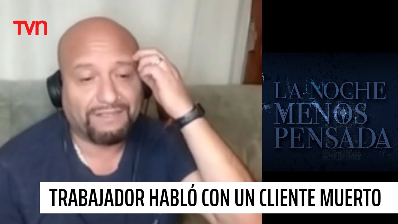 Contacto con Marcos, quien grabó a su trabajador hablando con un fantasma | La noche menos pensada