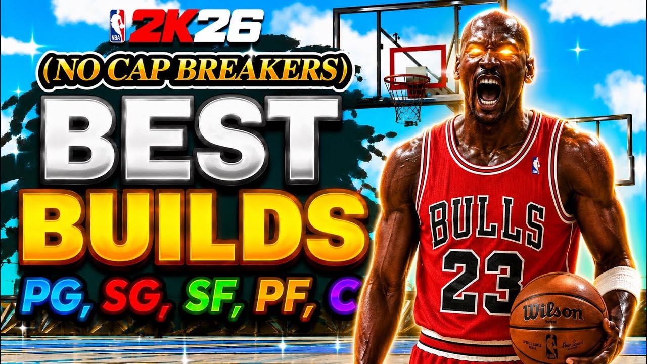 BEST BUILD in NBA2K26 at EVERY POSITION🔥NO CAP BREAKERS & NO WEAKNESSES!  (PG, SG, SF, PF, C)