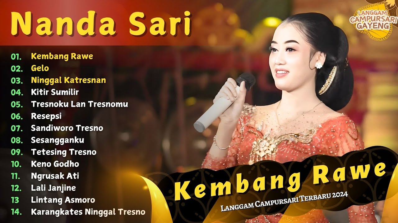 LANGGAM CAMPURSARI TERPOPULER NANDA SARI - KEMBANG RAWE | KOMPILASI LANGGAM KOPLO 2024