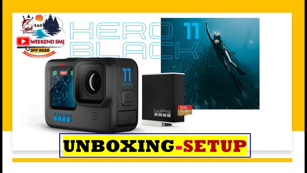 GoPro Hero 11 Black Unboxing and Setup
