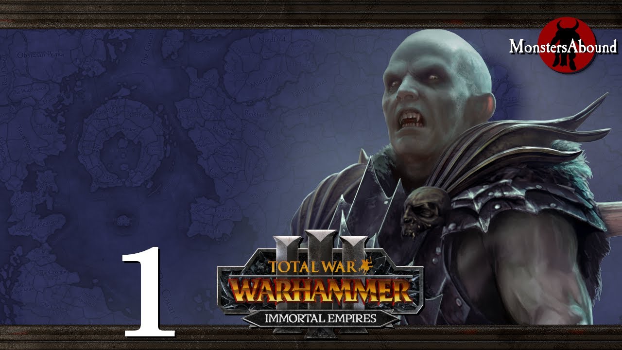Total War: Warhammer 3 Immortal Empires Campaign - The Drakenhof Conclave, Mannfred von Carstein #1