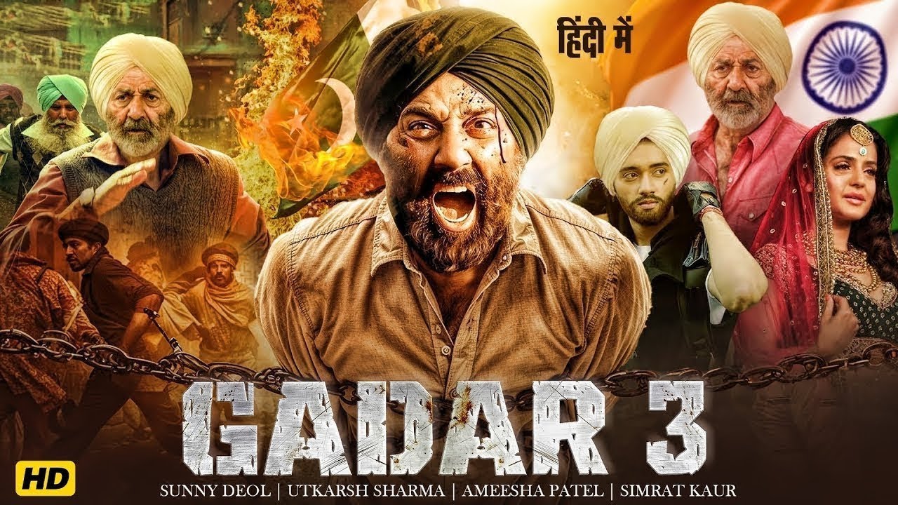 GADAR 3 Full Movie | Sunny Deol, Utkarsh Sharma, Ameesha Patel, Simrat Kaur | Bollywood Movie 2025