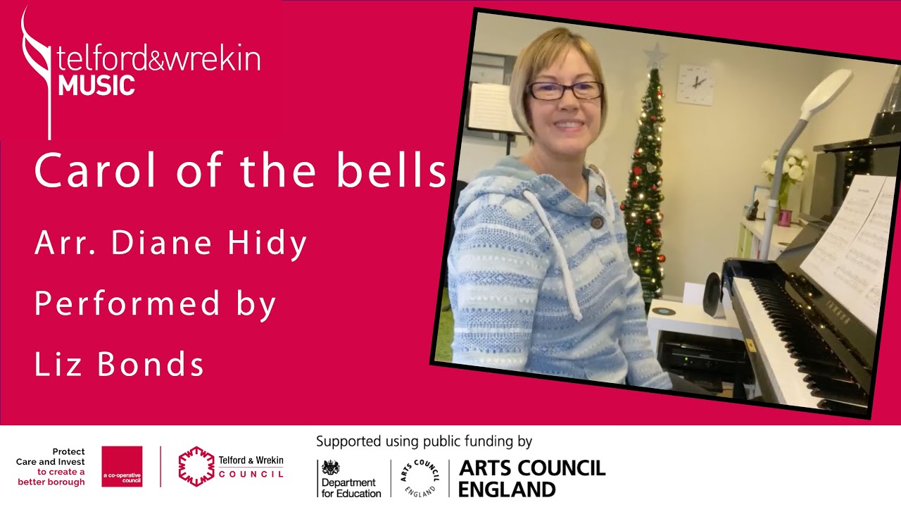 Carol of the bells arr. Diane Hidy performed by Liz Bonds