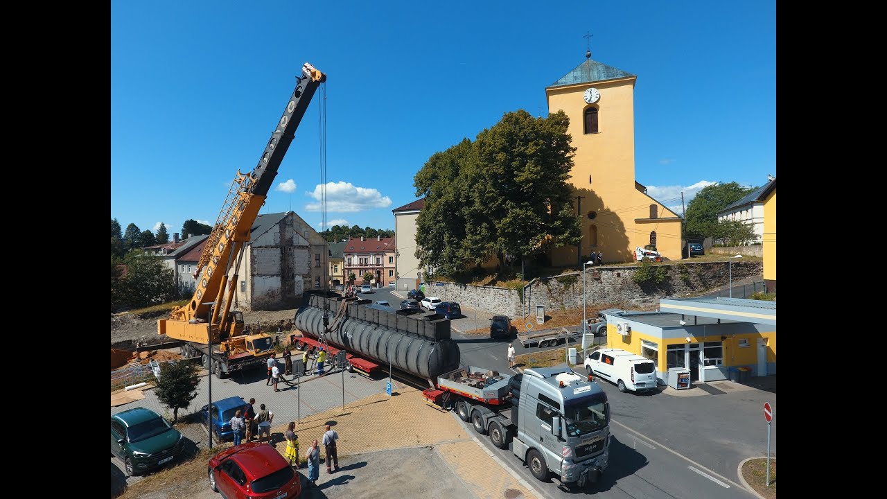 Grove TM 1400 (1977)  -  nadměrný náklad & jeřáb - heavy transport & crane - Schwertransport & Kran