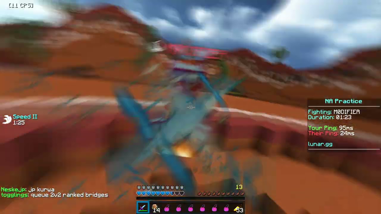 Modifier is free (click sounds) + random cheater