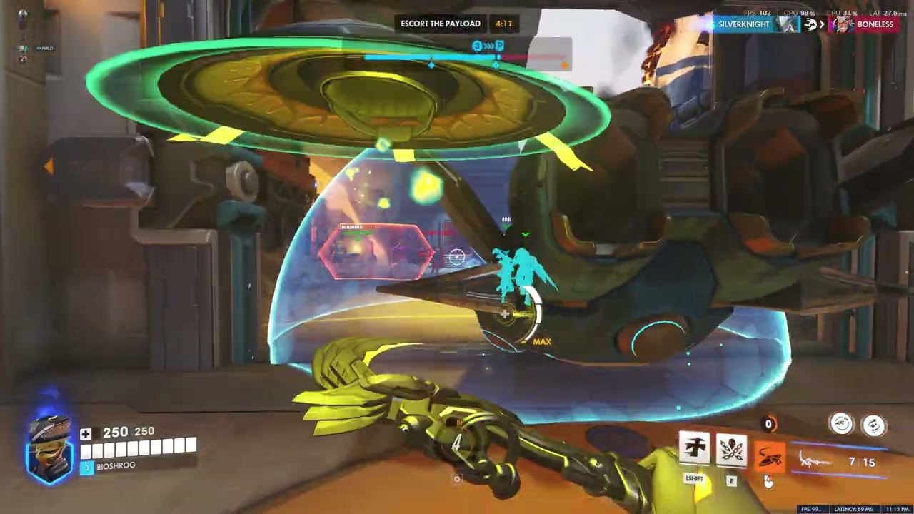 Overwatch Mizuki Gameplay #008
