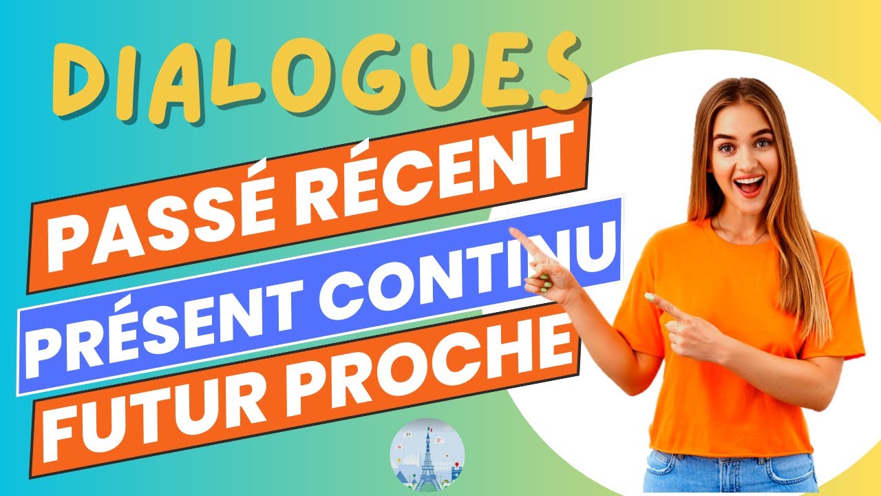 Futur proche, passé récent et présent continu en dialogue. FLE A1/A2