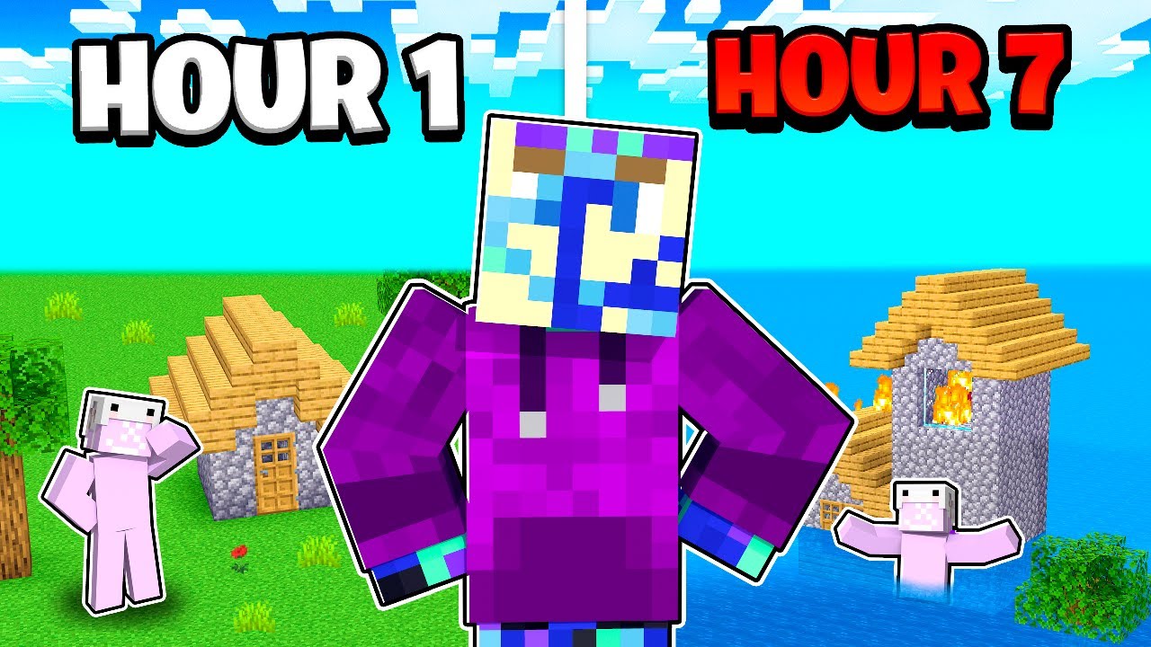 24 Hours Of PRANKING In Minecraft!