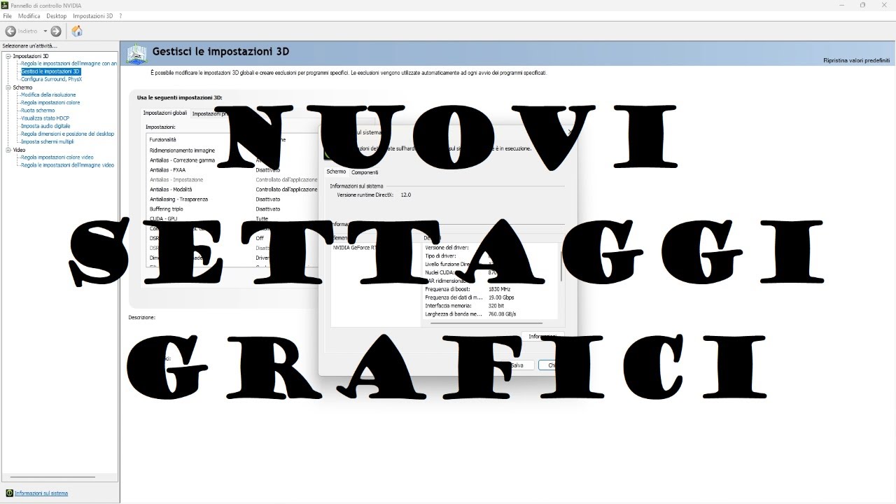 MSFS: RTX 3080. Settaggi grafici ed Hyperthreading OFF.