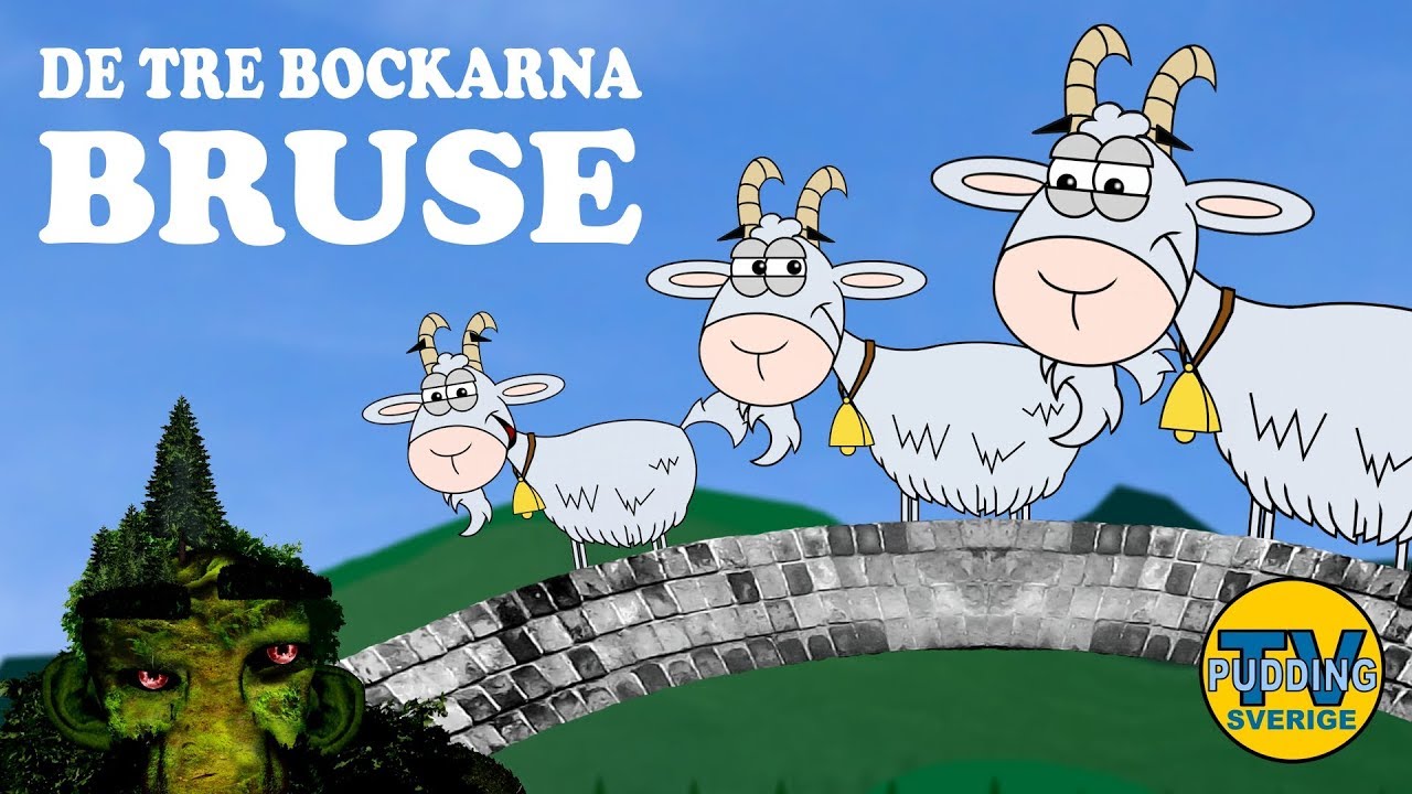 De tre bockarna Bruse - Animerade sagor