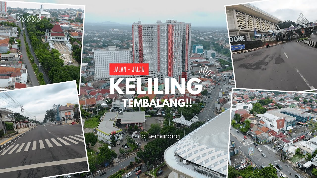 Keliling TEMBALANG UNDIP #semarang di Pagi Hari‼️ || TeknoDrone ID