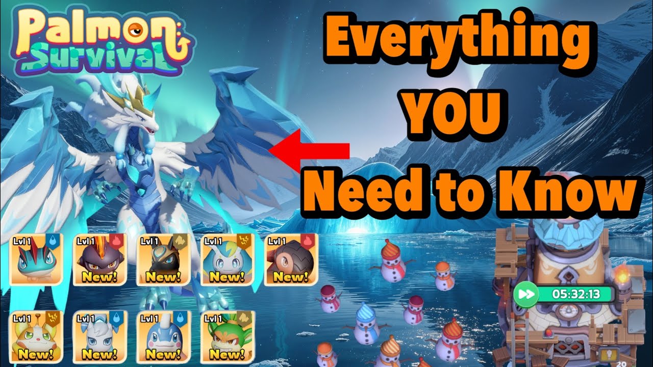 Palmon: Survival, Season 1: Dawn of the Ice Age is here!