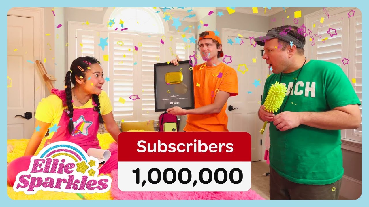 The Ellie Sparkles Show - Jimmy Starts Youtube Channel | Fun Shows for Girls! | WildBrain Zigzag