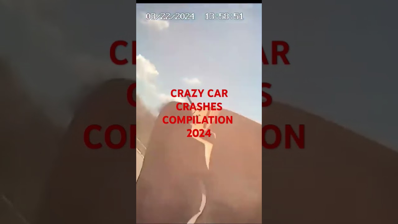 CRAZY CAR CRASHES COMPILATION 2024 #car #carcrash #carcrashcompiltaion