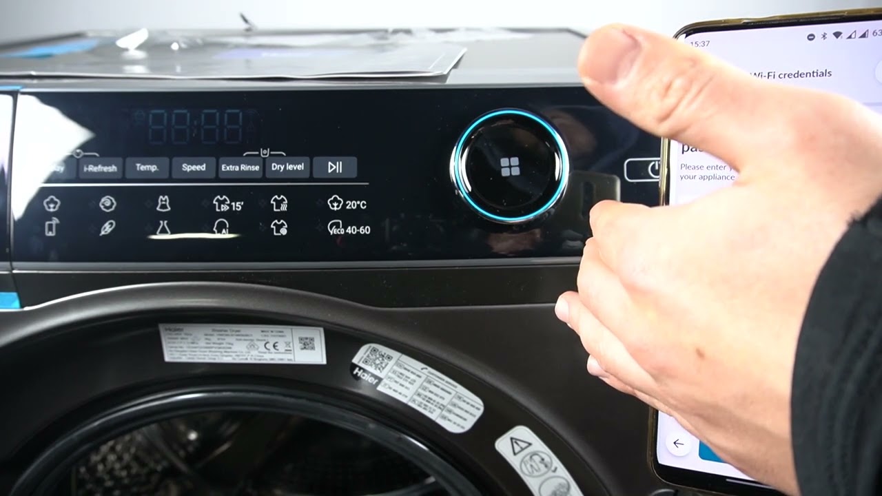 Стиральная машина HAIER I-Pro 5 - Как подключить к приложению hOn? | Умное соединение на Android или