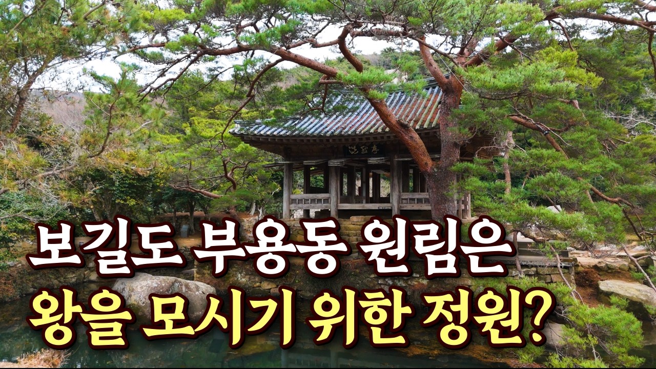 보길도 부용동 원림은 정말 왕을 모시기 위한 공간이었을까? #윤선도 #부용동원림 #세연정 #녹우당 #어부사시사 #왕과사는남자 #인조 #행궁 #역사테마기행 #보길도 #고산윤선도