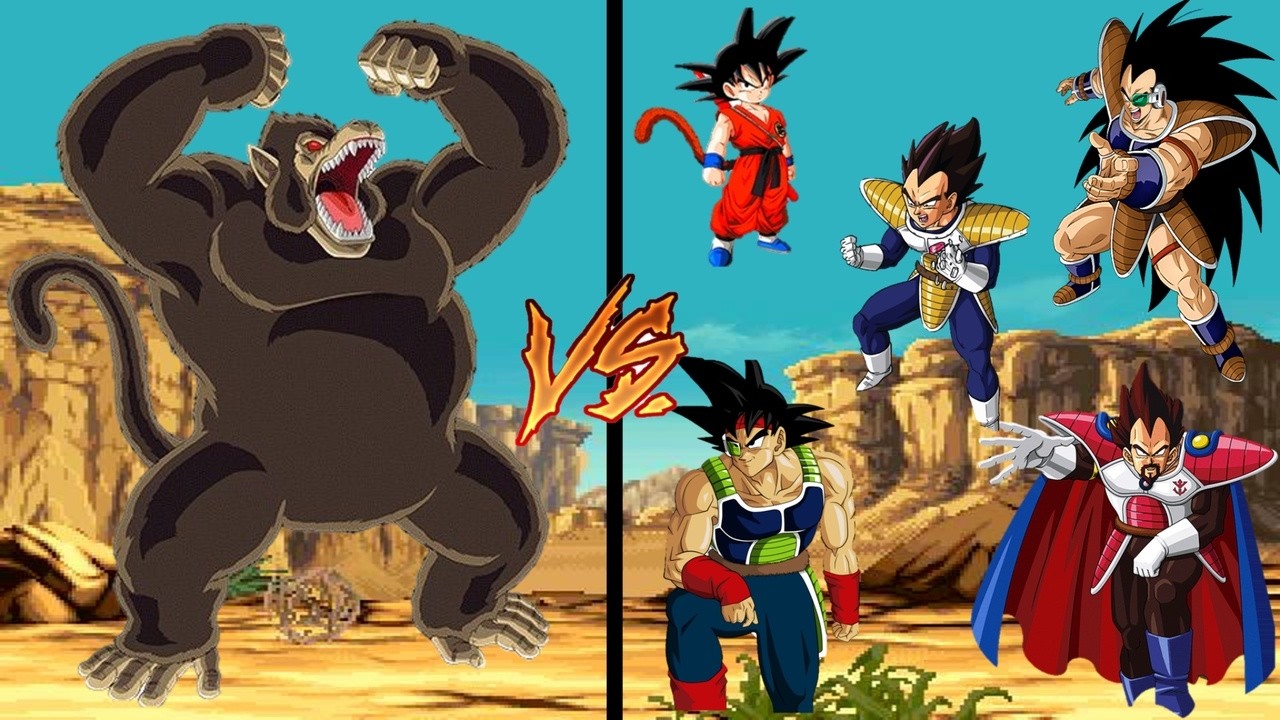 SAIYAJINS OZARUS VS SAIYAJINS ESTADO BASE