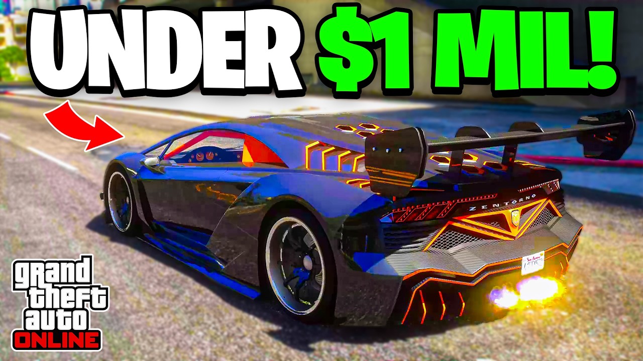 10 INSANE Cars Under $1 Million in GTA Online!