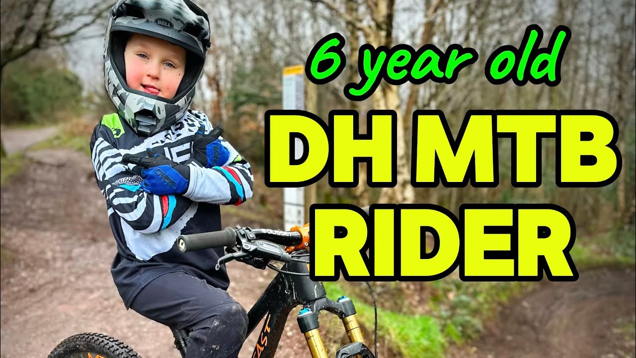 6 YEAR OLD MOUNTAIN BIKE RACER! FEARLESS