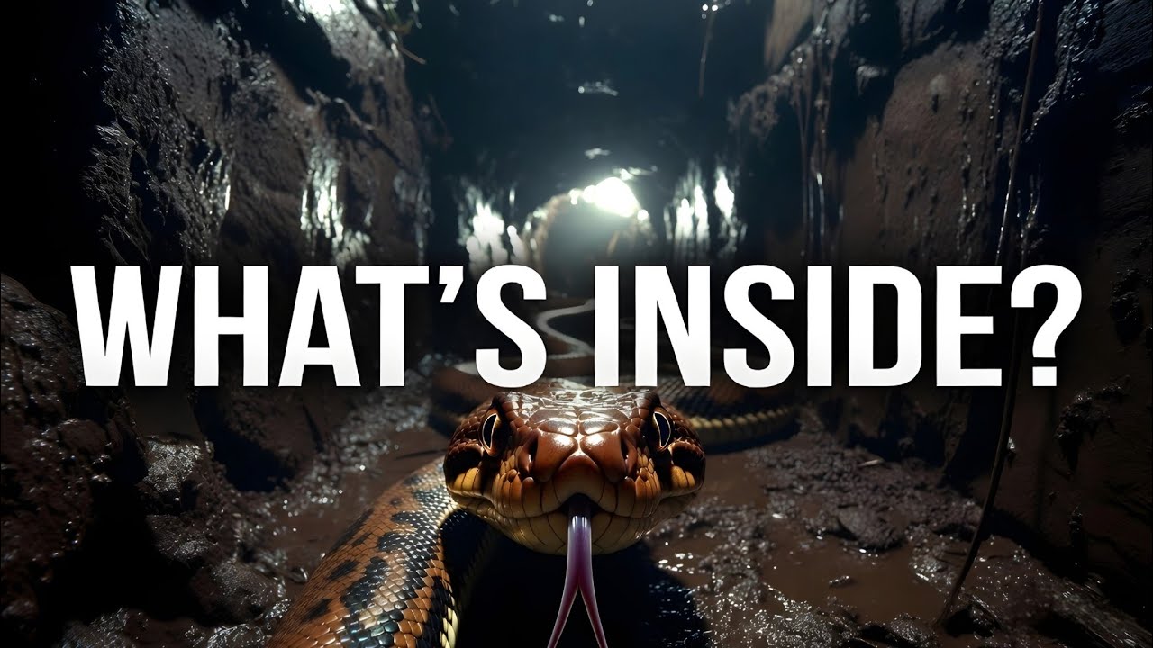 Snake Camera Enters a Deep Underground Tunnel! What It Finds Is Crazy 🐍😱