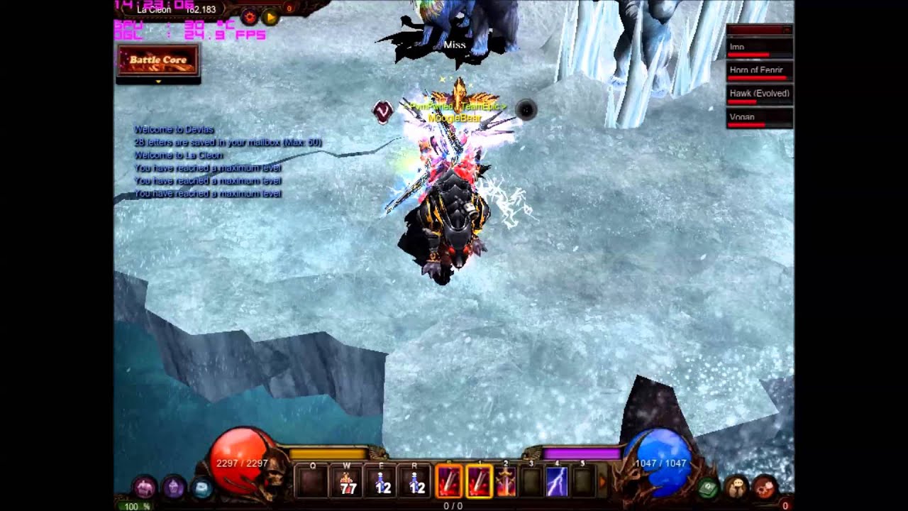 Mu Online Titan - AMG DR Test - No Shield