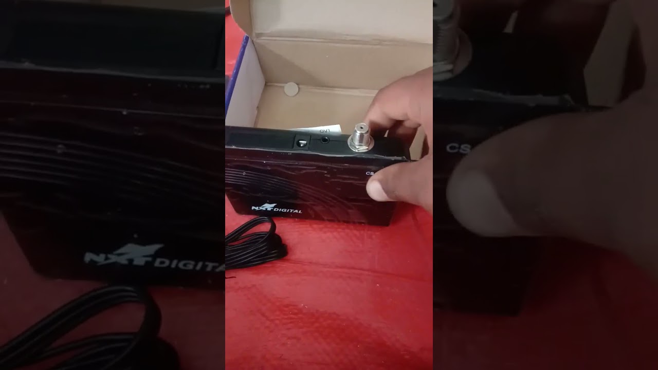 NXT DIGITAL SET BOX UNBOXING