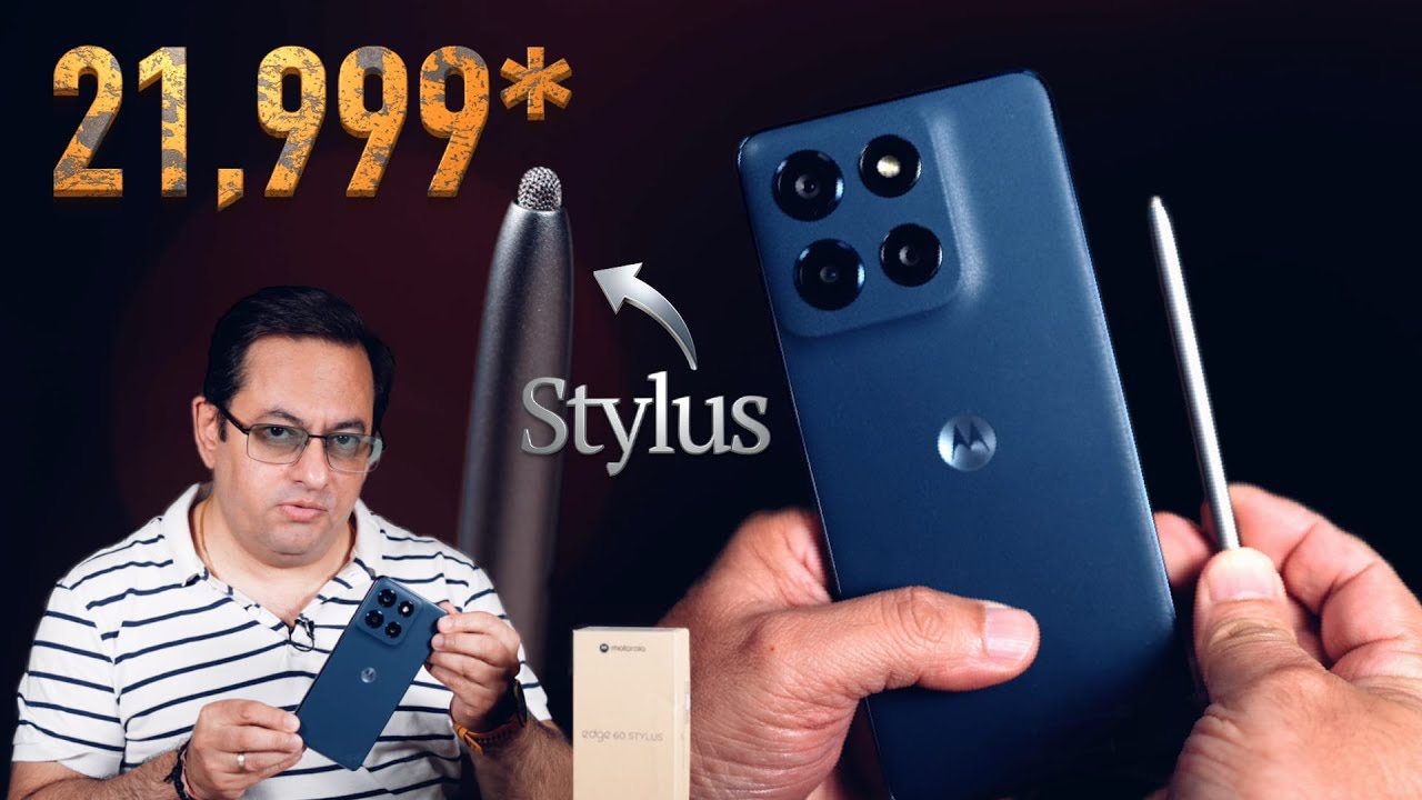 motorola edge60 stylus: A Game-Changing Stylus Smartphone Under ₹22,000