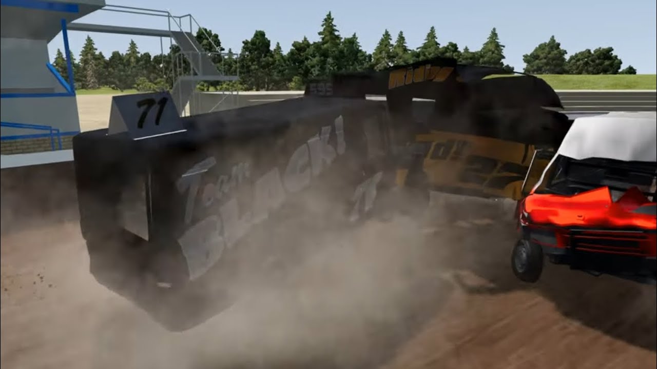 Awesome Big Van Performance at Kings Lynn (BeamNG)
